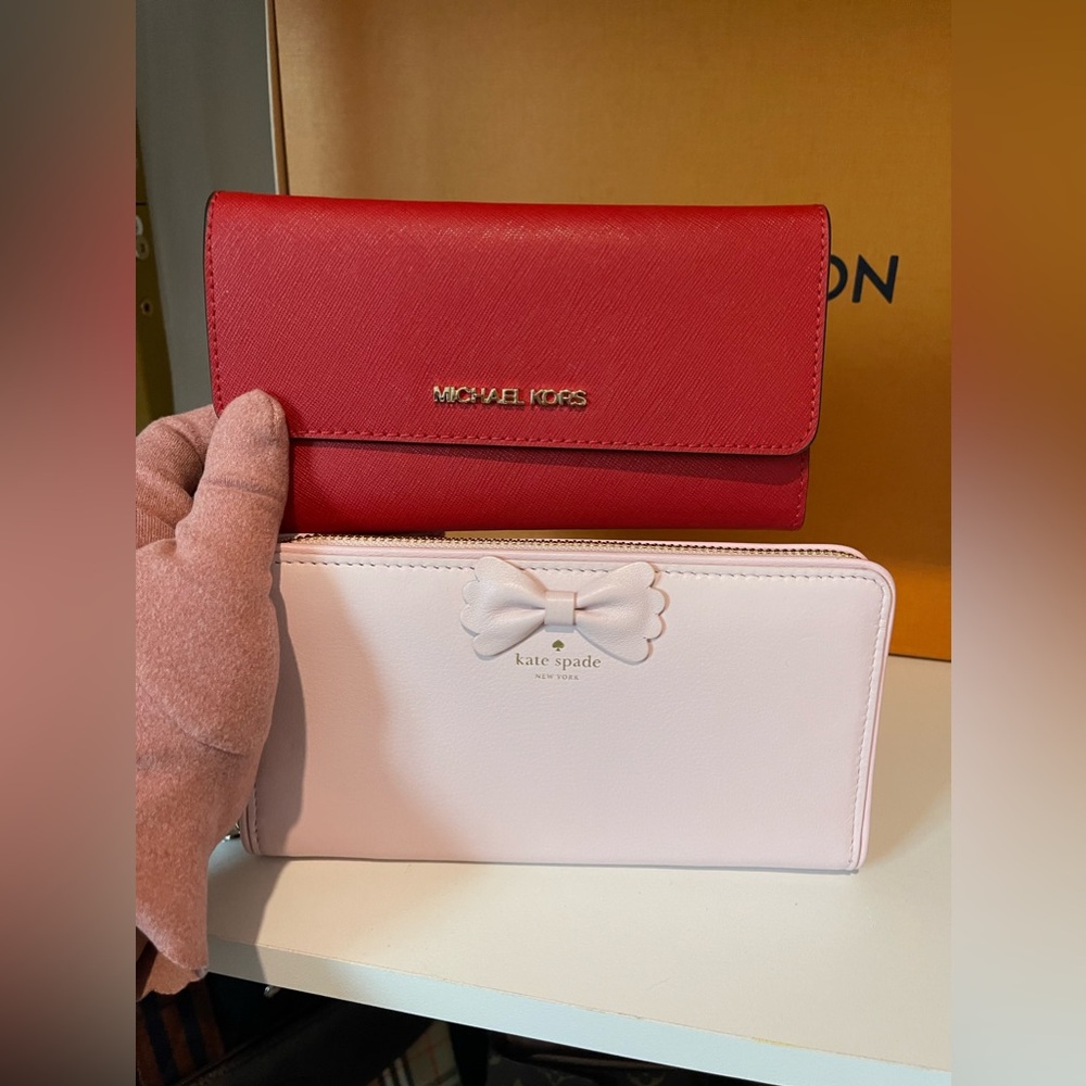Bundle: Kate Spade & Michael Kors Long wallet